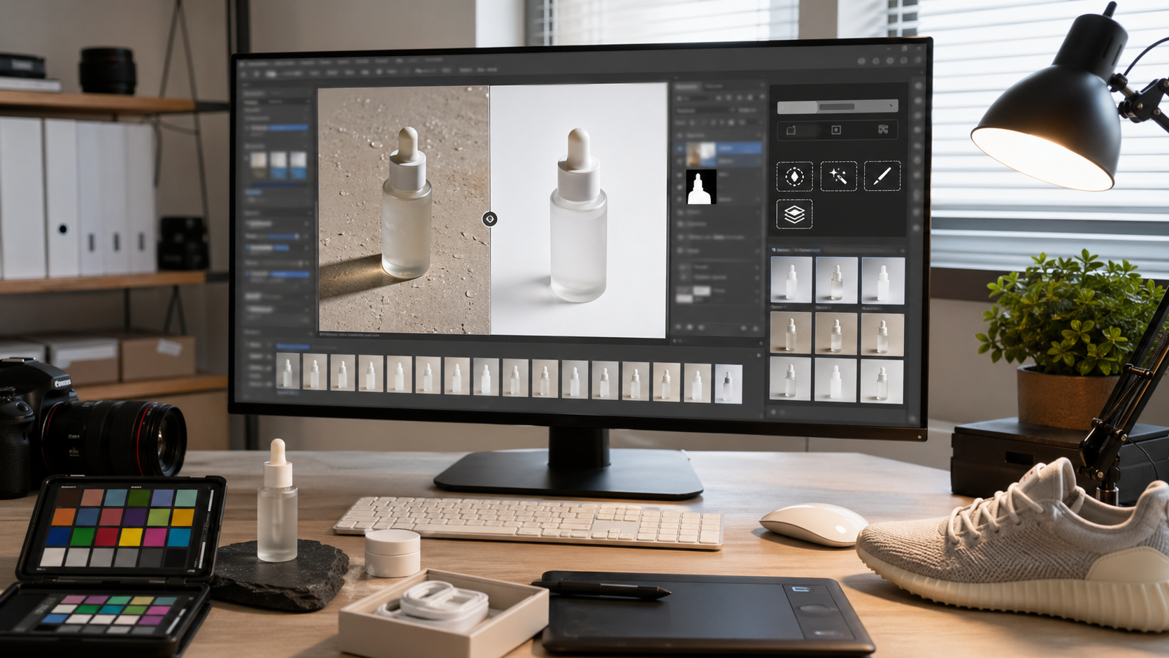 实战场景：电商商品图从单张处理到批处理 步骤演示，使用 图像处理插件