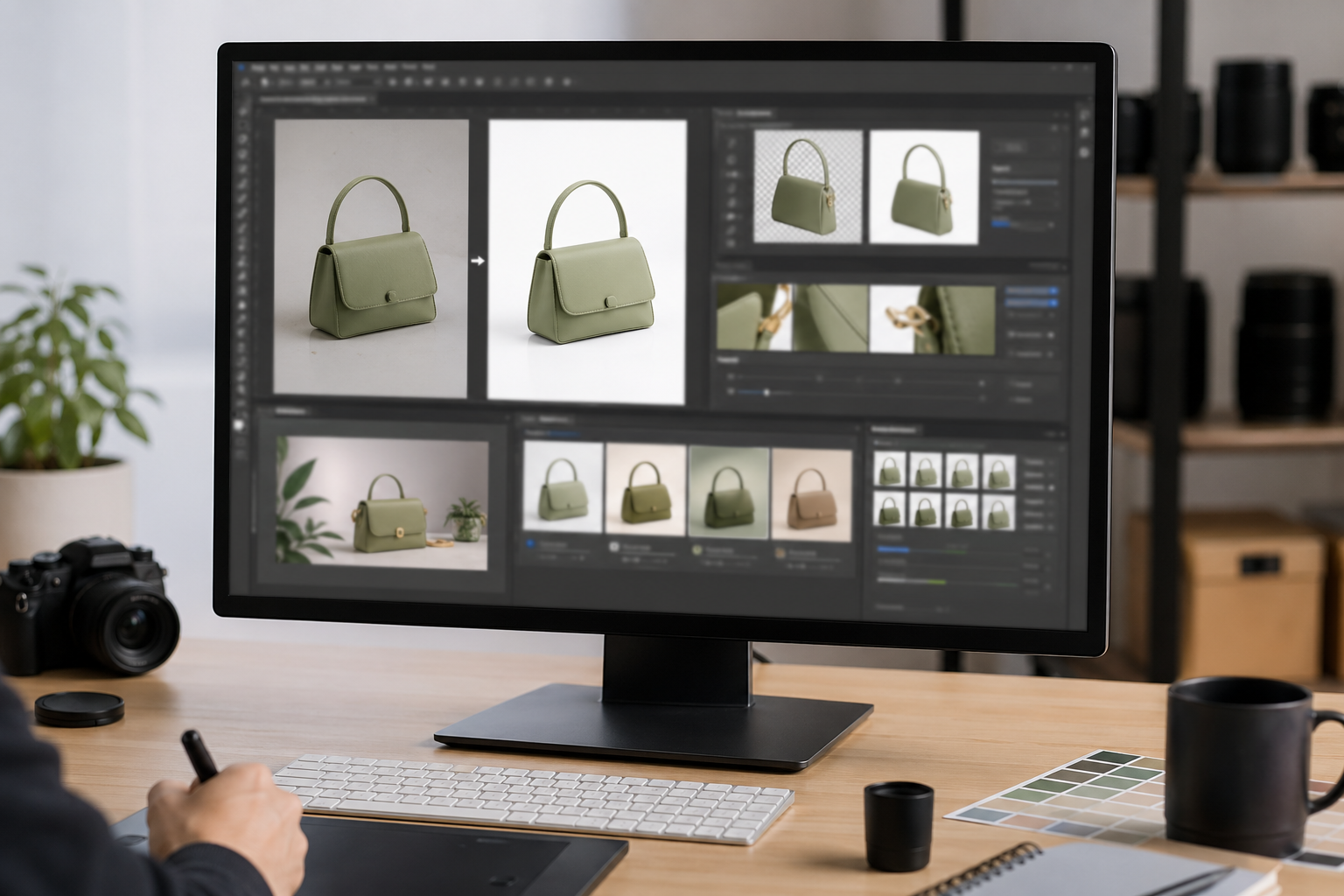 Stable 配合 Photoshop 完成实战场景：电商设计最值得先试的 4 个方向