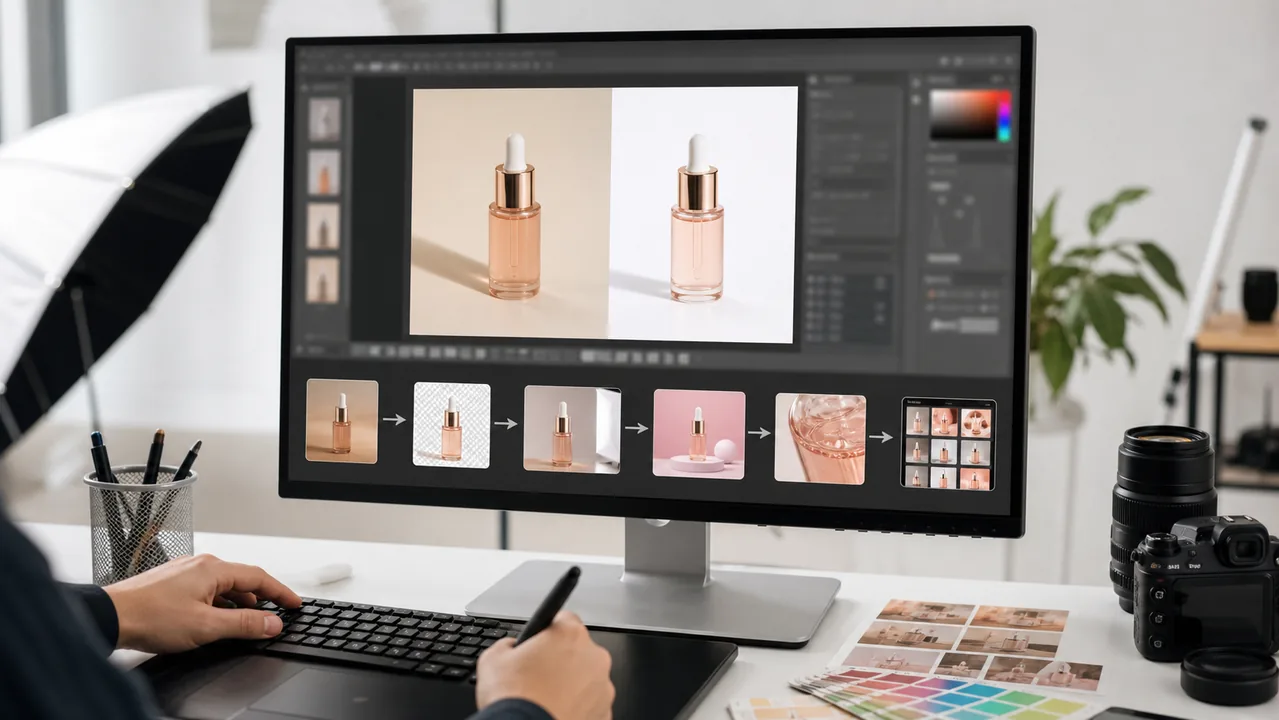 图像生成工具 配合 Photoshop 完成图叮AI 工作流：我自己常用的 6 个步骤