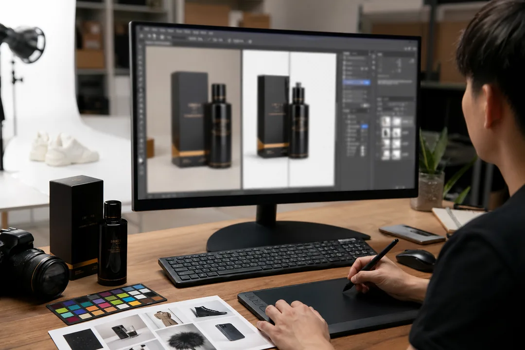 一键抠图 配合 Photoshop 完成如何用图叮AI快速验证一键抠图效果