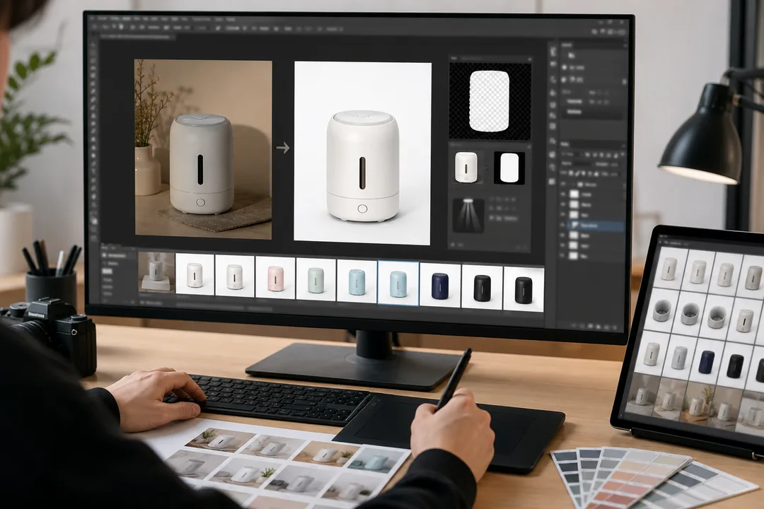一键生成电商主图 配合 Photoshop 完成一键生成电商主图怎么做：可复制步骤