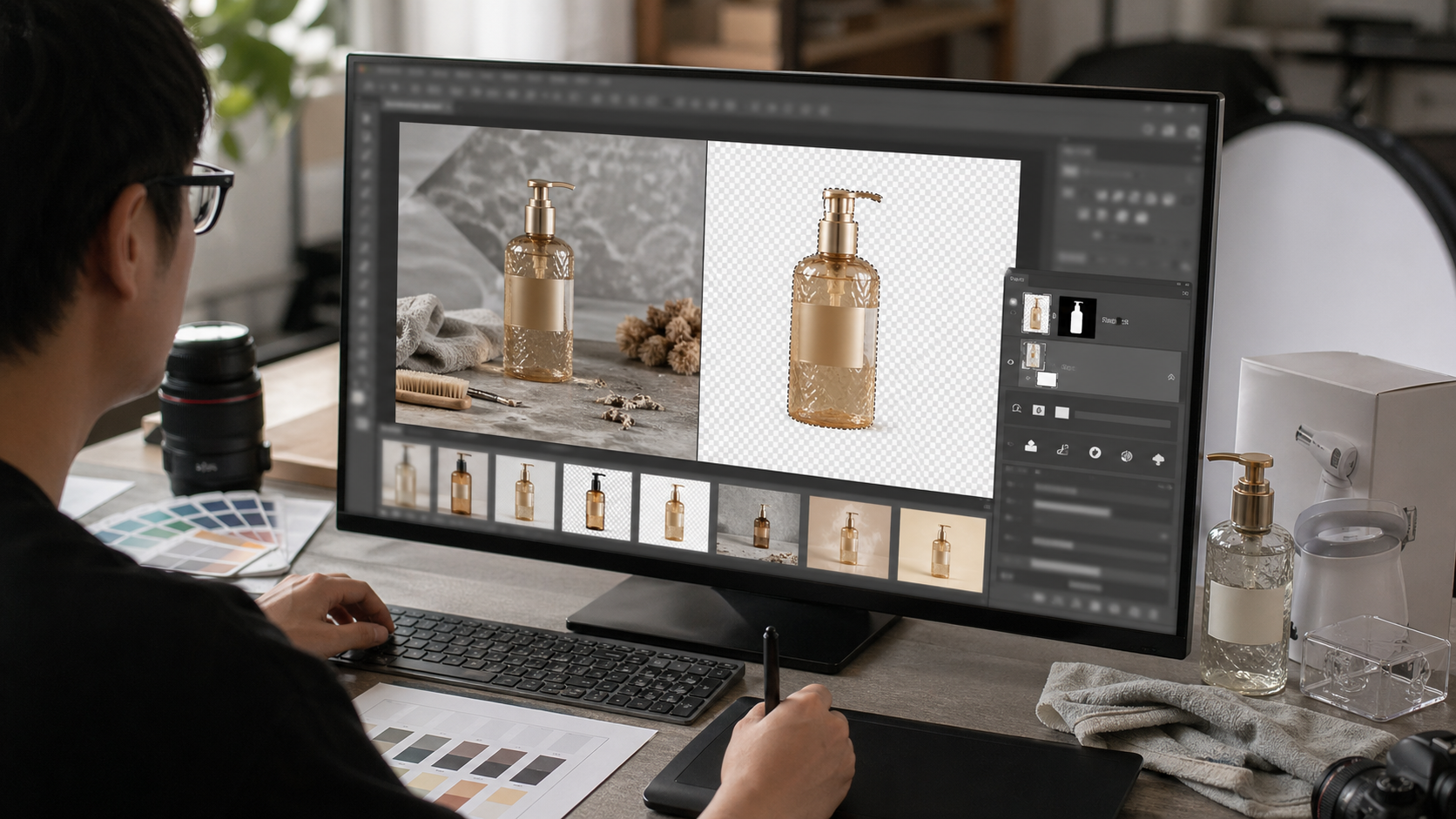 智能抠图工具 配合 Photoshop 完成智能抠图工具是什么：它不是简单删除背景，而是生成可编辑的选区与蒙版
