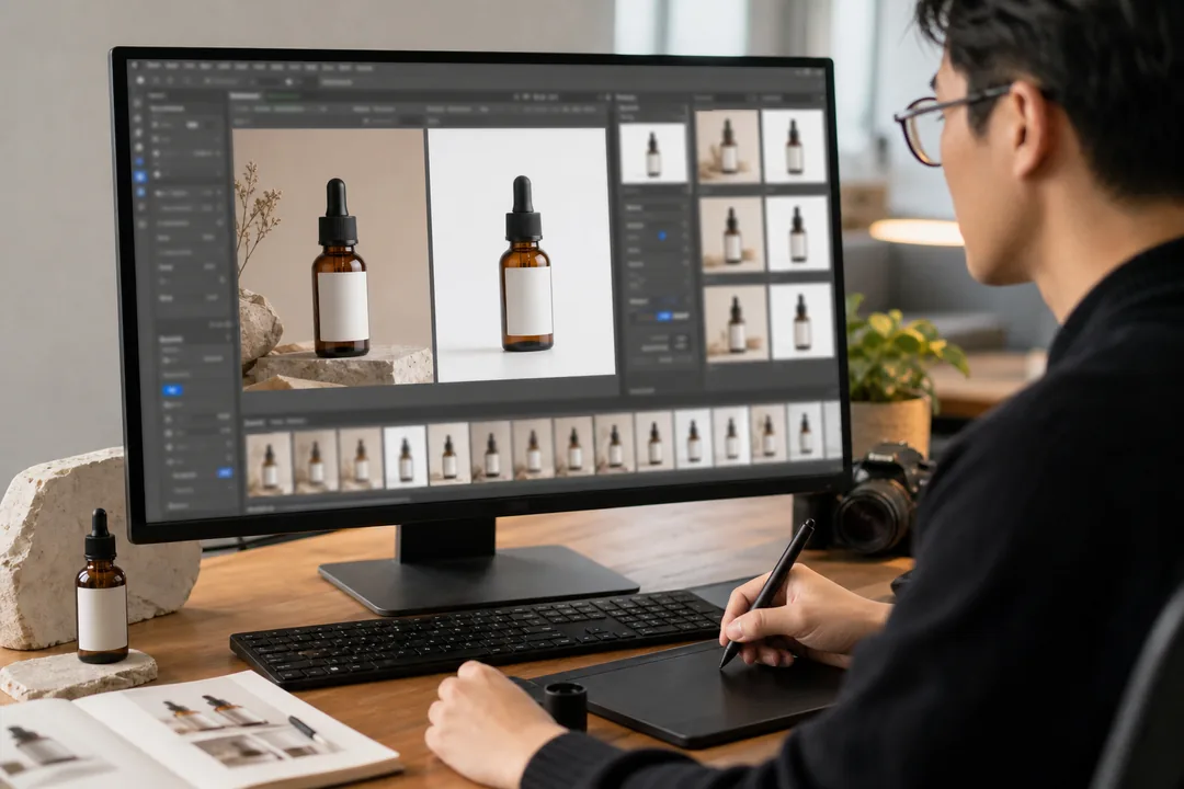 智能图像处理 配合 Photoshop 完成注意事项：别把 AI 当最终设计师